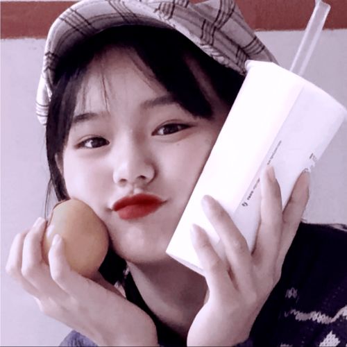 美好真人系列女生头像