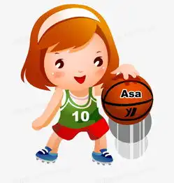 卡通打篮球的女孩矢量图图片免费下载高清png素材图精灵  卡通打篮球的女孩矢量图图片免费下载高清png素材图精灵