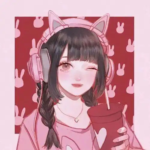  微信头像超甜的双人情侣头像,同学你该换头像啦