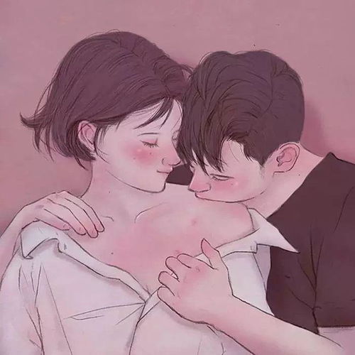  她画下热恋情侣的甜蜜日常,看得人脸红心跳