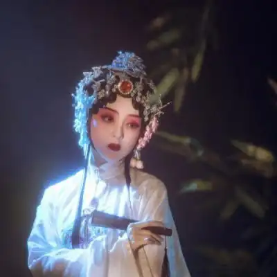  戏子头像古风真人高清唯美戏子古风图片