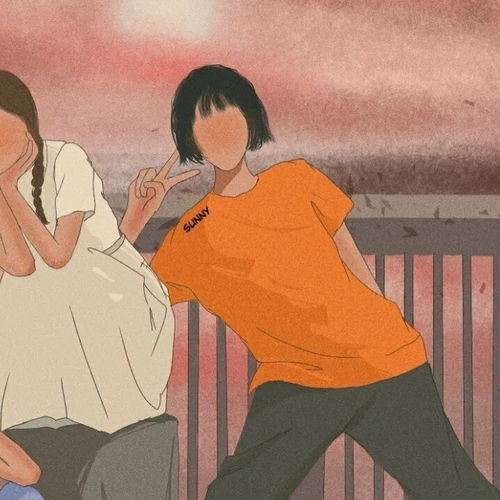  四人闺蜜头搞搞笑笑的四人闺蜜头像