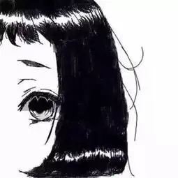 黑白情侣头像一男一女一