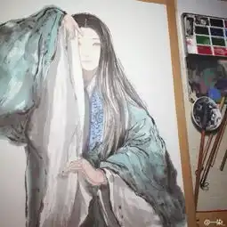 古风插画师一染画画是一种心情,只要自己画得开心就好 古风插画师一染画画是一种心情,只要自己画得开心就好