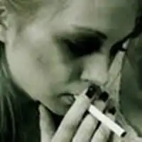  沧桑男生抽烟动漫头像微信头像图片大全