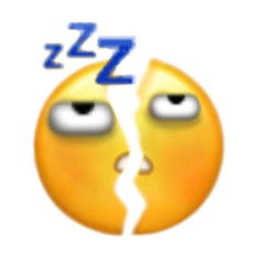  一组微信新表情裂开表情