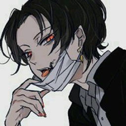  想换头像,有木有黑白色调冷酷无情帅一点的动漫男生头像