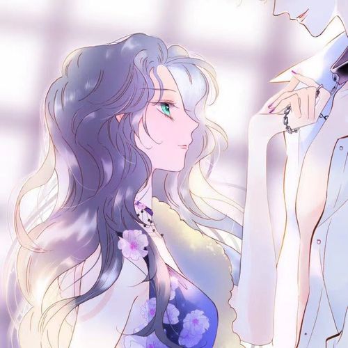  微信头像这组情侣头像太甜了,像漫画里走出来的一样