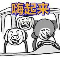  睡麻痹起来嗨表情包微信头像图片大全