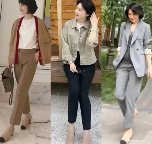 穿西裤九分裤不一定配高跟鞋,换这3款更优雅,60岁女人穿真美 穿西裤九分裤不一定配高跟鞋,换这3款更优雅,60岁女人穿真美