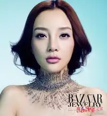  李小璐登芭莎珠宝演绎公主般的静谧意境