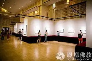  权迎升禅画小和尚水墨作品在上海玉佛禅寺正式开展
