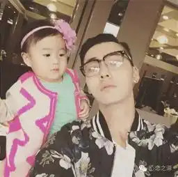  陈伟霆外甥女成长史,看看她是怎么进化成帅气小伙