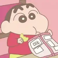  敲可爱的蜡笔小新头像有点搞怪哦