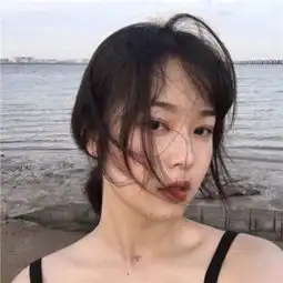  露肩锁骨吊带女神头像