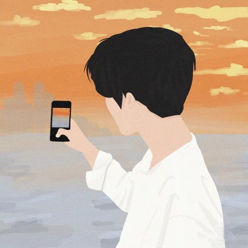  情侣壁纸插画风真人版第二弹