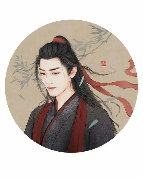 情侣头像古装一对图片千