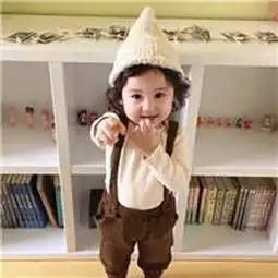 情侣头像可爱小孩萌萌女