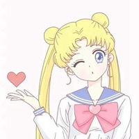  美少女露娜情侣头像美少女战士露娜情侣头像