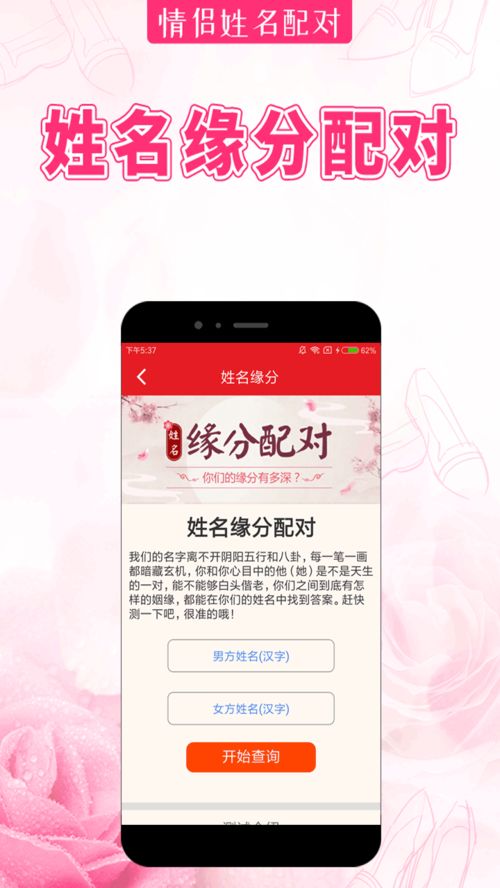  情侣姓名配对apppc端最新版含模拟器