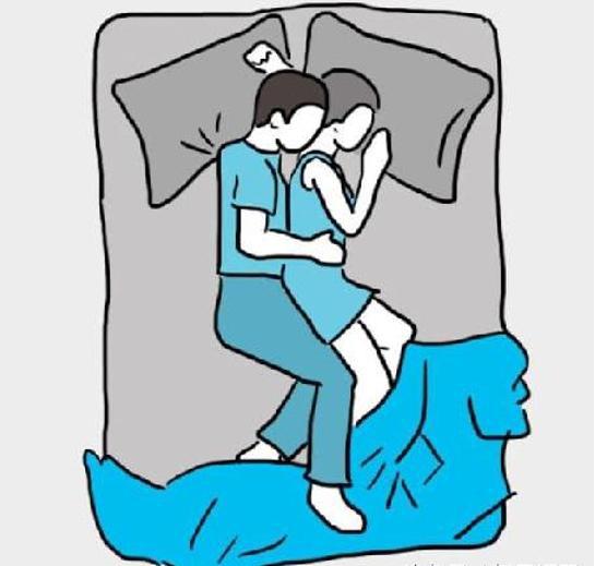  夫妻间常见的五种睡眠姿势,不自觉暴露了你们的感情状态,别不懂