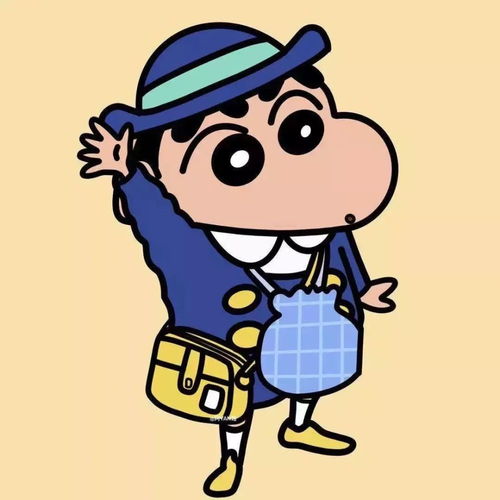  动漫情头丨蜡笔小新系列可爱情侣头像