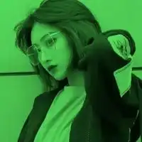  qq女头像绿色霸气超霸气的绿色系女生qq头像