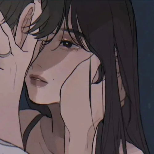强制爱情侣头像鬓角