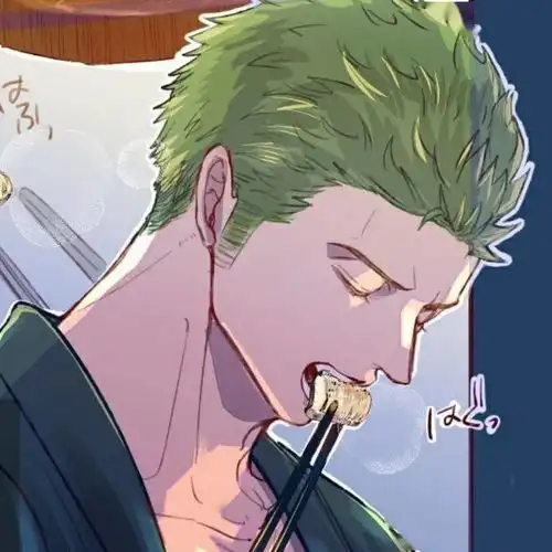  海贼王头像绿藻头