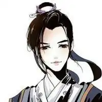  古风头像男侧脸侧脸唯美男生复古头像