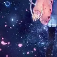  动漫情侣星空头像微信头像图片大全