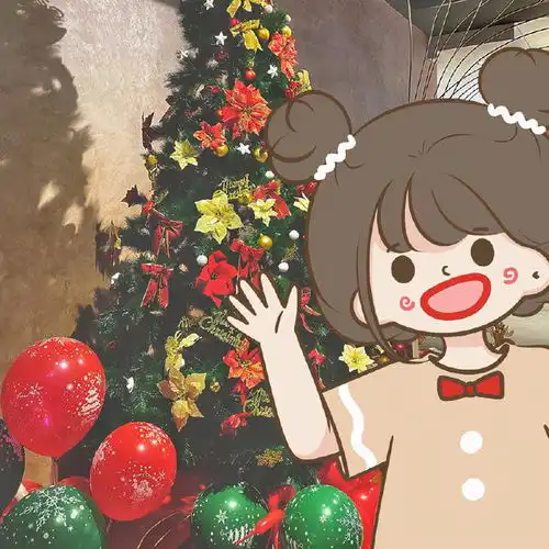  圣诞节情侣头像,和心爱的人一起用吧