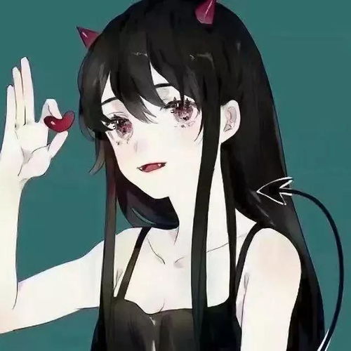 情侣头像天使恶魔霸气一