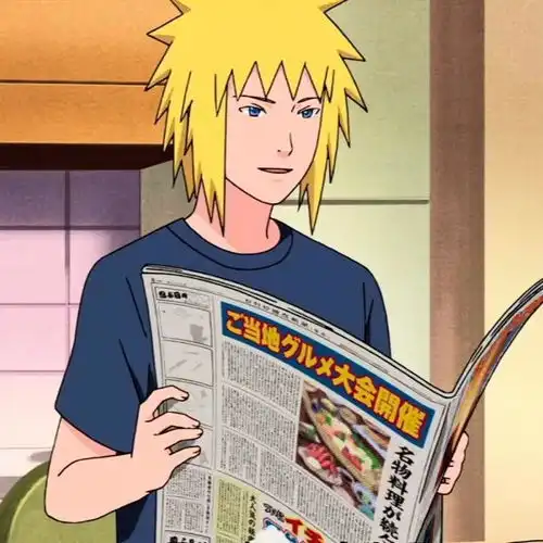  动漫男头火影男头波风水门四代目