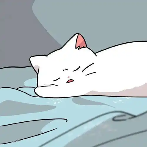 僵小鱼情侣头像一对龙猫