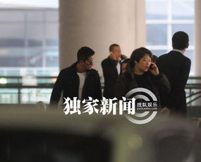  独家吴京谢楠现身上海情侣全程无交流