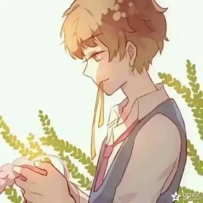  情头动漫一男一女高冷头像二次元高冷系cp一对头像