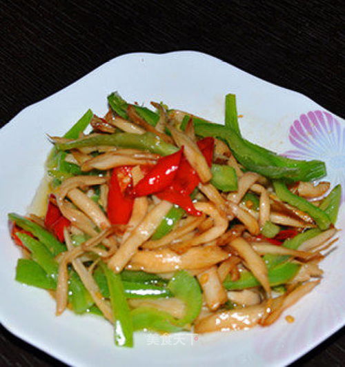  干煸杏鲍菇的做法干煸杏鲍菇怎么做