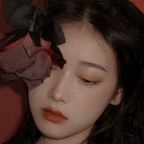  超级好看的港风女生头像