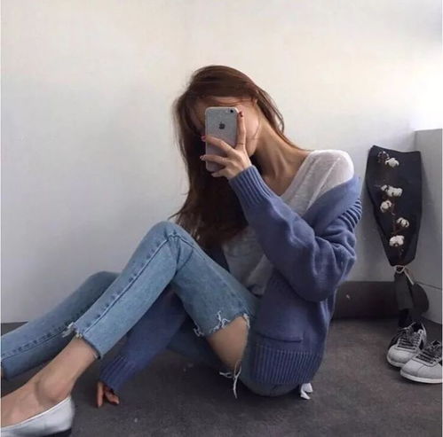 情侣头像潮一点靓女