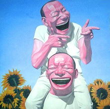  观岳敏君的画作杨磊的博文
