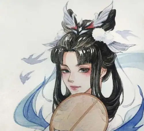  古风情侣头像,只要有爱,无惧异地