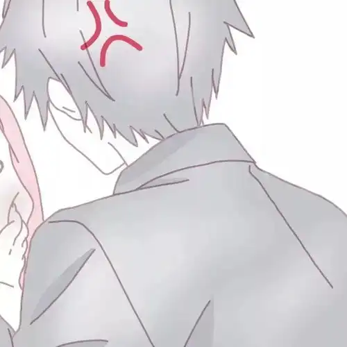 动画情侣头像卡通两张