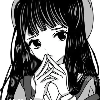 丧气头像黑白丧气女生头像动漫 丧气头像黑白丧气女生头像动漫