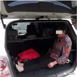  郑州一男子让七旬老母坐后备箱受风吹解释说我妈自愿的