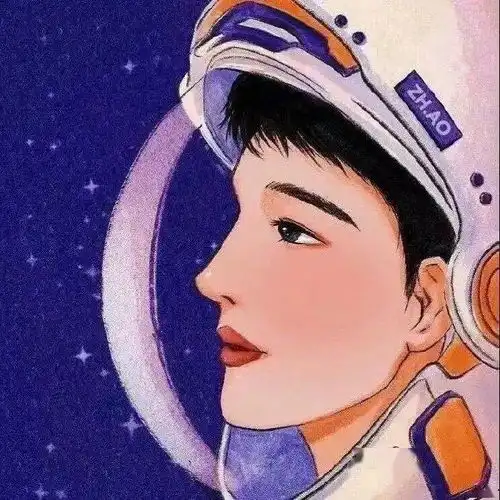  情侣手绘头像一男一女