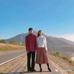  情侣搭配图片初雪天,这18套情侣装才是最高级的虐汪方式