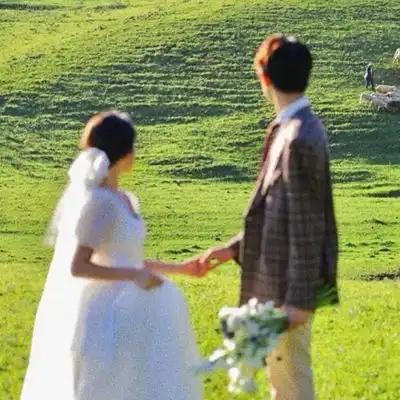  2023最新浪漫婚纱甜蜜真人情侣头情侣头像我要个性网