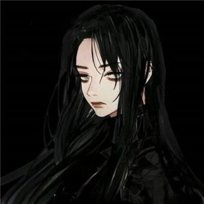  超好看的手绘男女情侣头像,手绘彩色一左一右一对