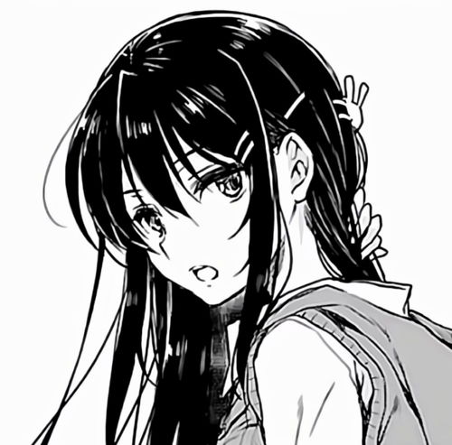  男女黑白头像2